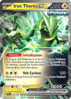 Iron Thorns ex 032/131 Holo Prismatic Evolutions