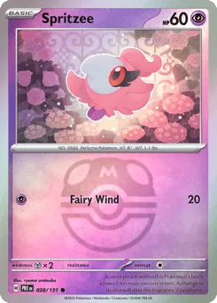 Spritzee 038/131 Master Ball Prismatic Evolutions