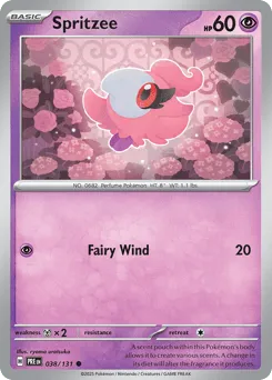 Spritzee 038/131 Normal Prismatic Evolutions
