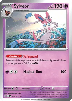 Sylveon 040/131 Holo Prismatic Evolutions