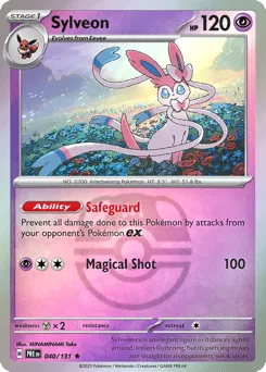 Sylveon 040/131 Master Ball Prismatic Evolutions