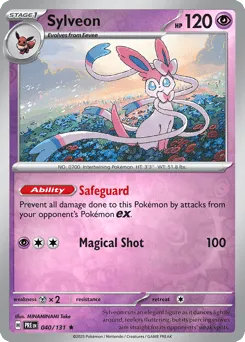 Sylveon 040/131 Reverse Holo Prismatic Evolutions