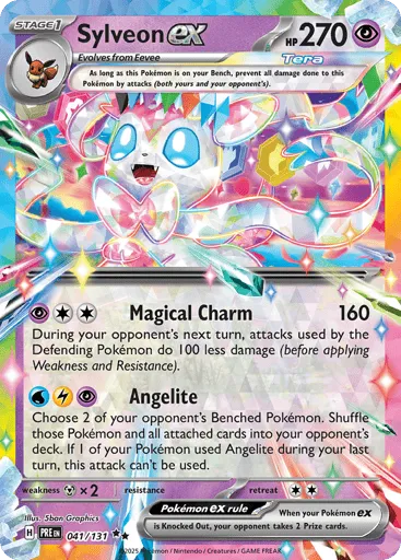 Sylveon ex 041/131 Prismatic Evolutions
