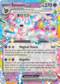 Sylveon ex 041/131 Prismatic Evolutions