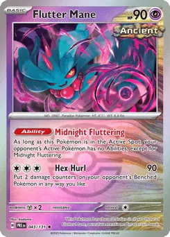 Flutter Mane 043/131 Master Ball Prismatic Evolutions