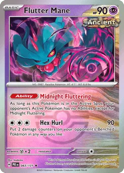 Flutter Mane 043/131 Poké Ball Prismatic Evolutions