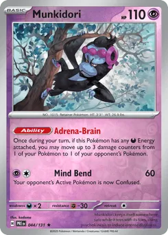 Munkidori 044/131 Reverse Holo Prismatic Evolutions