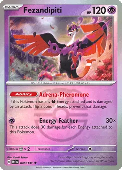 Fezandipiti 045/131 Master Ball Prismatic Evolutions