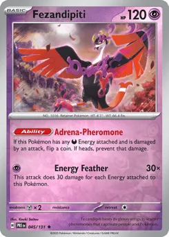 Fezandipiti 045/131 Reverse Holo Prismatic Evolutions