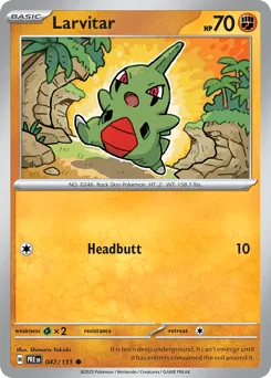 Larvitar 047/131 Prismatic Evolutions