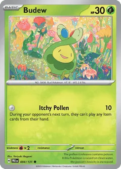 Budew 004/131 Normal Prismatic Evolutions