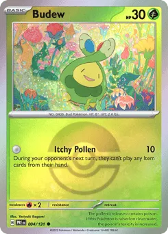 Budew 004/131 Poké Ball Prismatic Evolutions