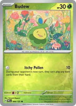 Budew 004/131 Reverse Holo Prismatic Evolutions