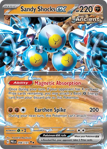 Sandy Shocks ex 056/131 Prismatic Evolutions