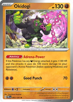 Okidogi 057/131 Holo Prismatic Evolutions