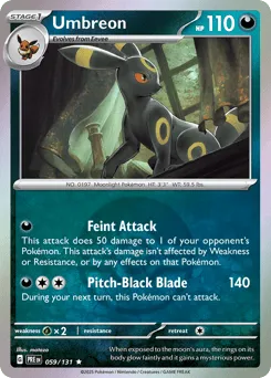 Umbreon 059/131 Poké Ball Prismatic Evolutions
