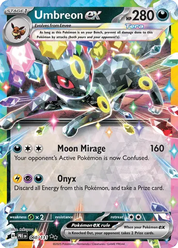 Umbreon ex 060/131 Prismatic Evolutions