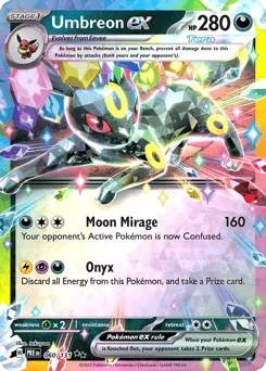 Umbreon ex 060/131 Holo Prismatic Evolutions