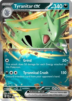 Tyranitar ex 064/131 Holo Prismatic Evolutions