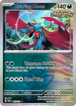 Roaring Moon 065/131 Master Ball Prismatic Evolutions