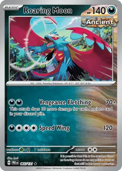 Roaring Moon 065/131 Reverse Holo Prismatic Evolutions