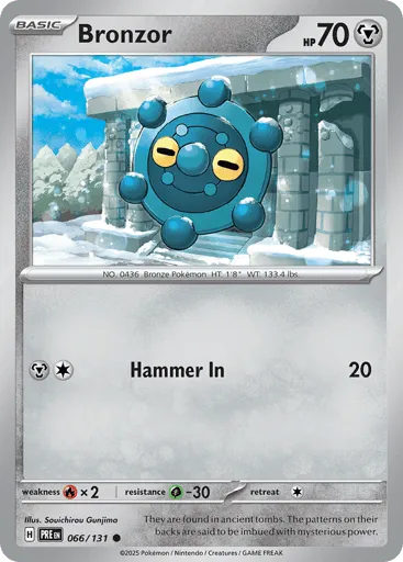 Bronzor 066/131 Prismatic Evolutions