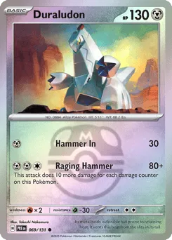 Duraludon 069/131 Master Ball Prismatic Evolutions