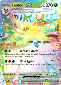 Leafeon ex 006/131 Holo Prismatic Evolutions