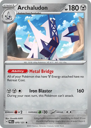 Archaludon 070/131 Prismatic Evolutions