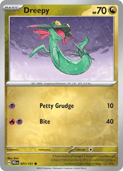 Dreepy 071/131 Reverse Holo Prismatic Evolutions