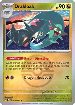 Drakloak 072/131 Poké Ball Prismatic Evolutions