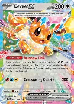 Eevee ex 075/131 Prismatic Evolutions