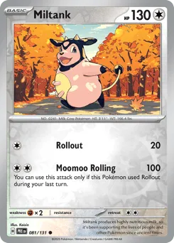 Miltank 081/131 Reverse Holo Prismatic Evolutions