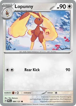 Lopunny 084/131 Prismatic Evolutions