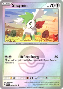 Shaymin 087/131 Poké Ball Prismatic Evolutions