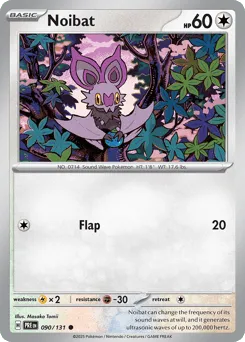 Noibat 090/131 Normal Prismatic Evolutions