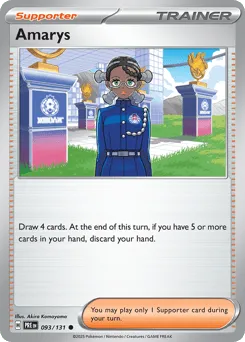 Amarys 093/131 Normal Prismatic Evolutions