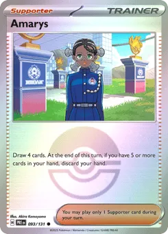 Amarys 093/131 Poké Ball Prismatic Evolutions