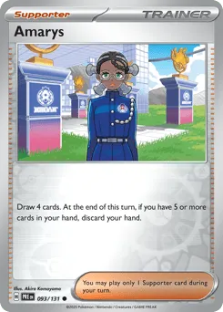 Amarys 093/131 Reverse Holo Prismatic Evolutions
