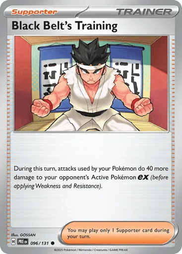 Black Belt's Training 096/131 Prismatic Evolutions