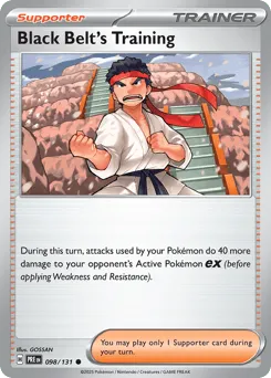 Black Belt's Training 098/131 Normal Prismatic Evolutions