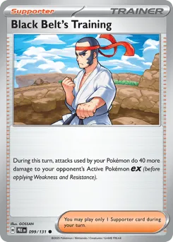 Black Belt's Training 099/131 Normal Prismatic Evolutions