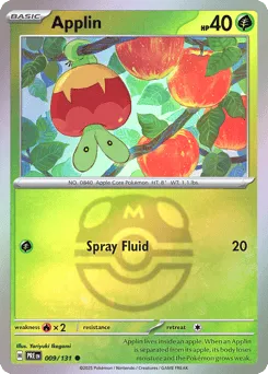Applin 009/131 Master Ball Prismatic Evolutions