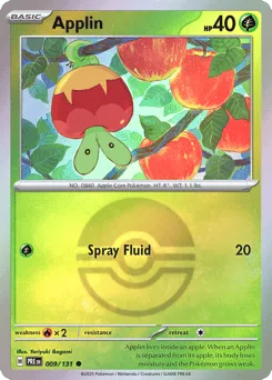 Applin 009/131 Poké Ball Prismatic Evolutions