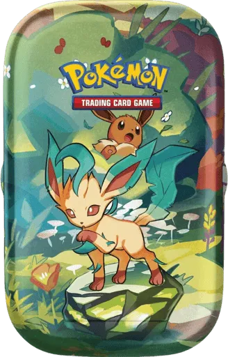 Prismatic Evolutions Mini Tin - Leafeon