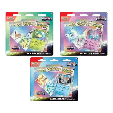 Prismatic Evolutions Tech Sticker Collection (Set of 3)