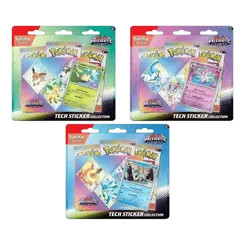 Prismatic Evolutions Tech Sticker Collection (Set of 3)