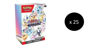 Prismatic Evolutions Booster Bundle Case