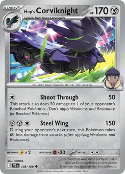 Hop's Corviknight 108/159 Journey Together