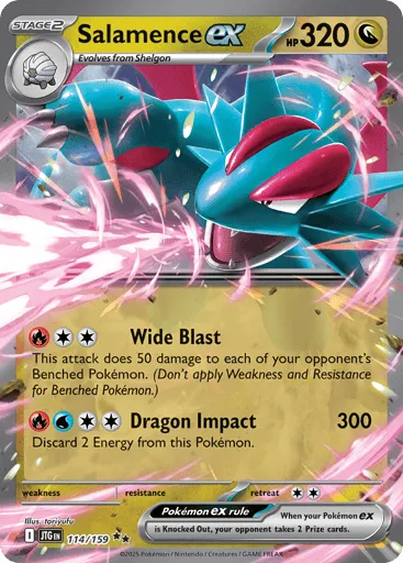 Salamence ex 114/159 Journey Together